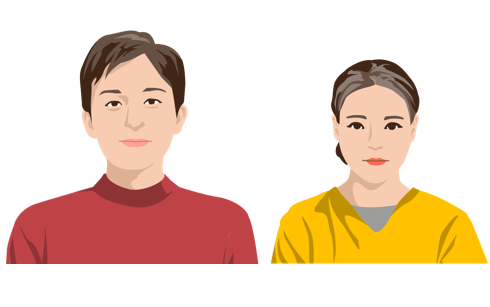 患者さんとお母さん